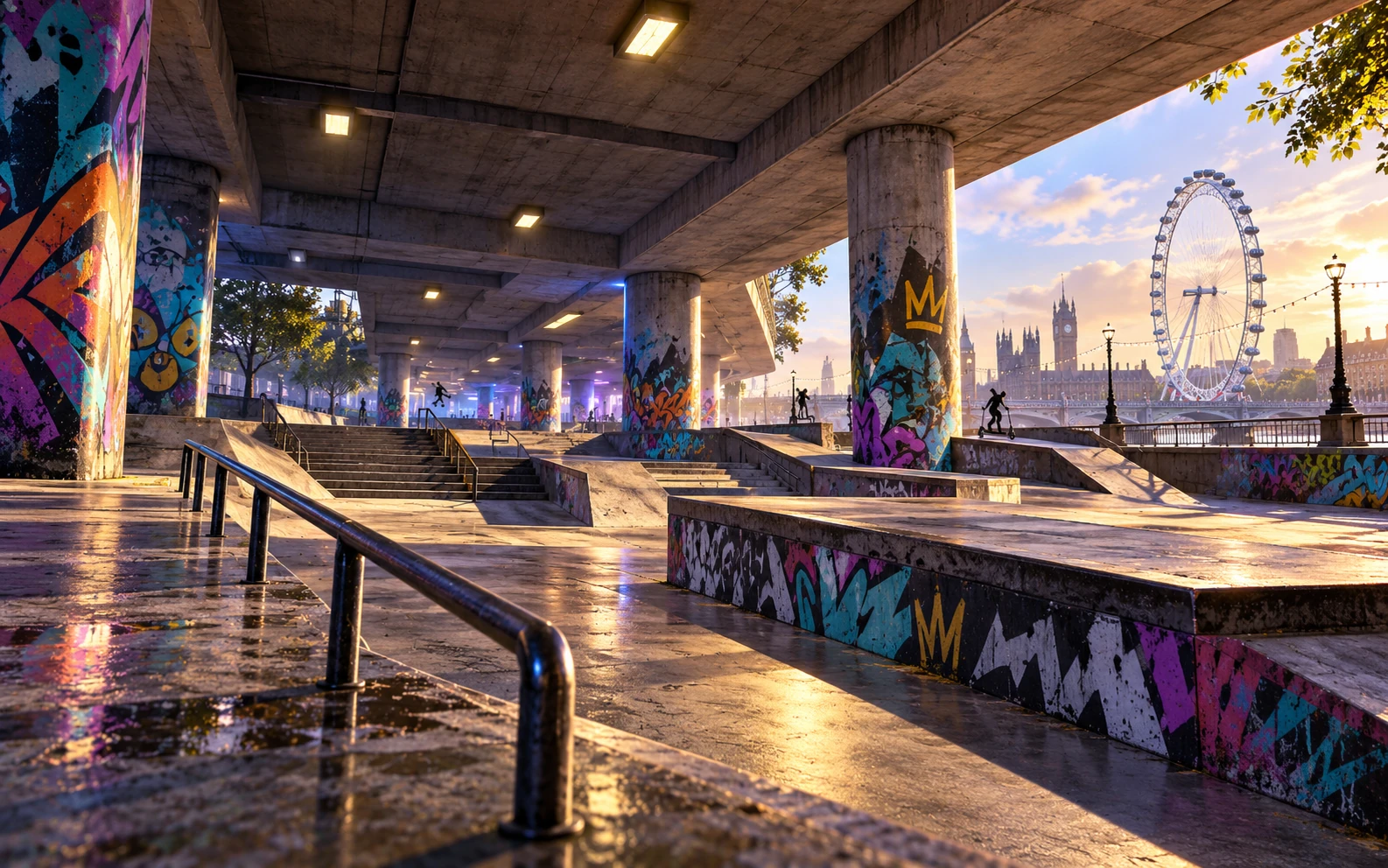 UNDERCROFT park in SOUTHBANK · LONDON