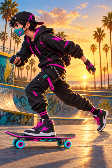 Shadow Max — Golden Rhythm — SHADOW MAX in SUNSET LINES