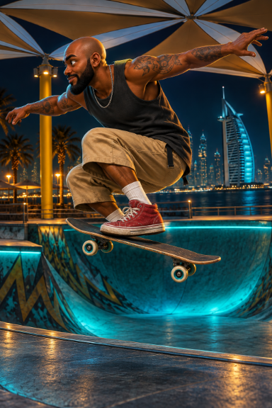 Big Marcus — Night Current — BIG MARCUS in KITE BEACH NIGHT