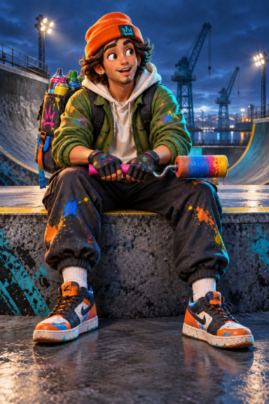 Spray Kid — Northern Poise — SPRAY KID in PRO CONCRETE