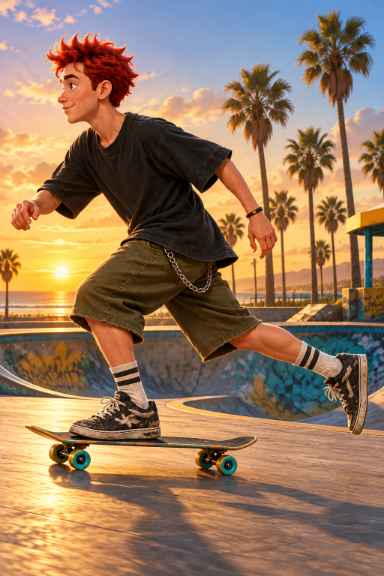 Spike — Golden Rhythm — SPIKE in SUNSET LINES
