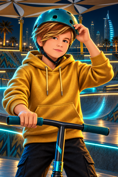 Aaron — Neon Presence — AARON in KITE BEACH NIGHT