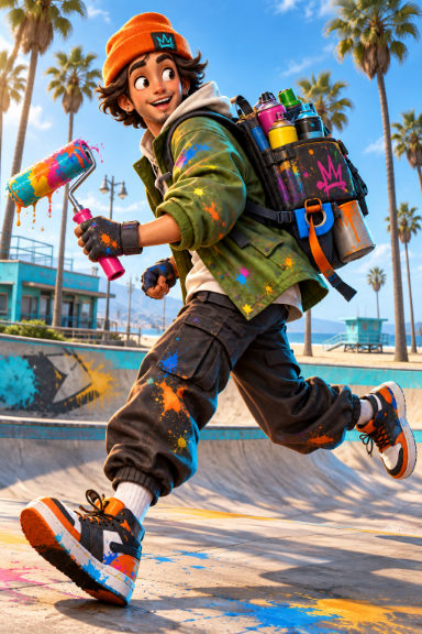 Spray Kid — First Session — SPRAY KID in ROOKIE BOWL