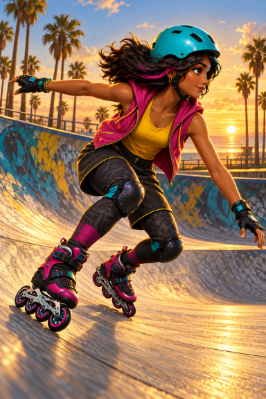Maya — Golden Rhythm — MAYA in SUNSET LINES