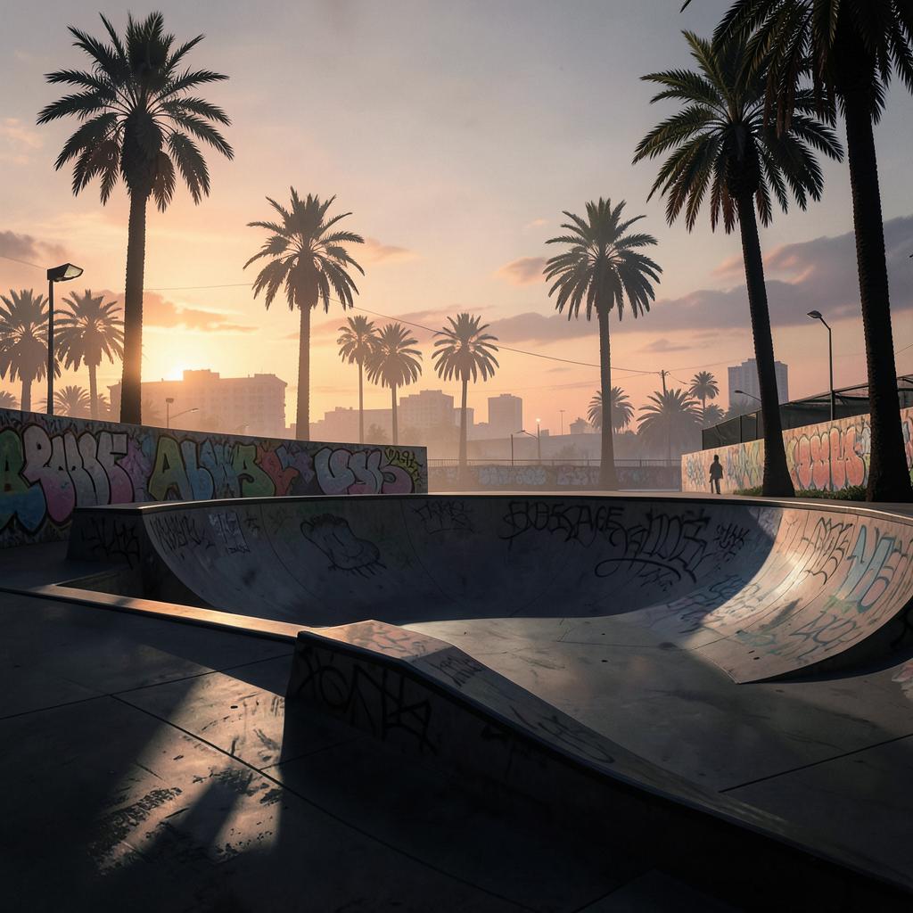 ROOKIE BOWL park in AARON Scooter Park